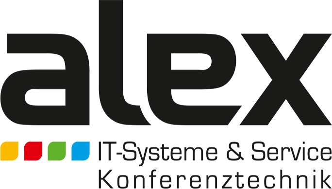 Alex IT GmbH Logo - Smarttech, Promethean, Prowise, ViewSonic, BenQ, Clevertouch, Calneoscreen interaktive Displays Smart Board Schule Business - Konferenztechnik, Logitech, Barco, Meeting OWL, Neat, Jabra, Yealink